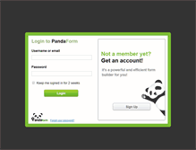 Tablet Screenshot of plukka.pandaform.com